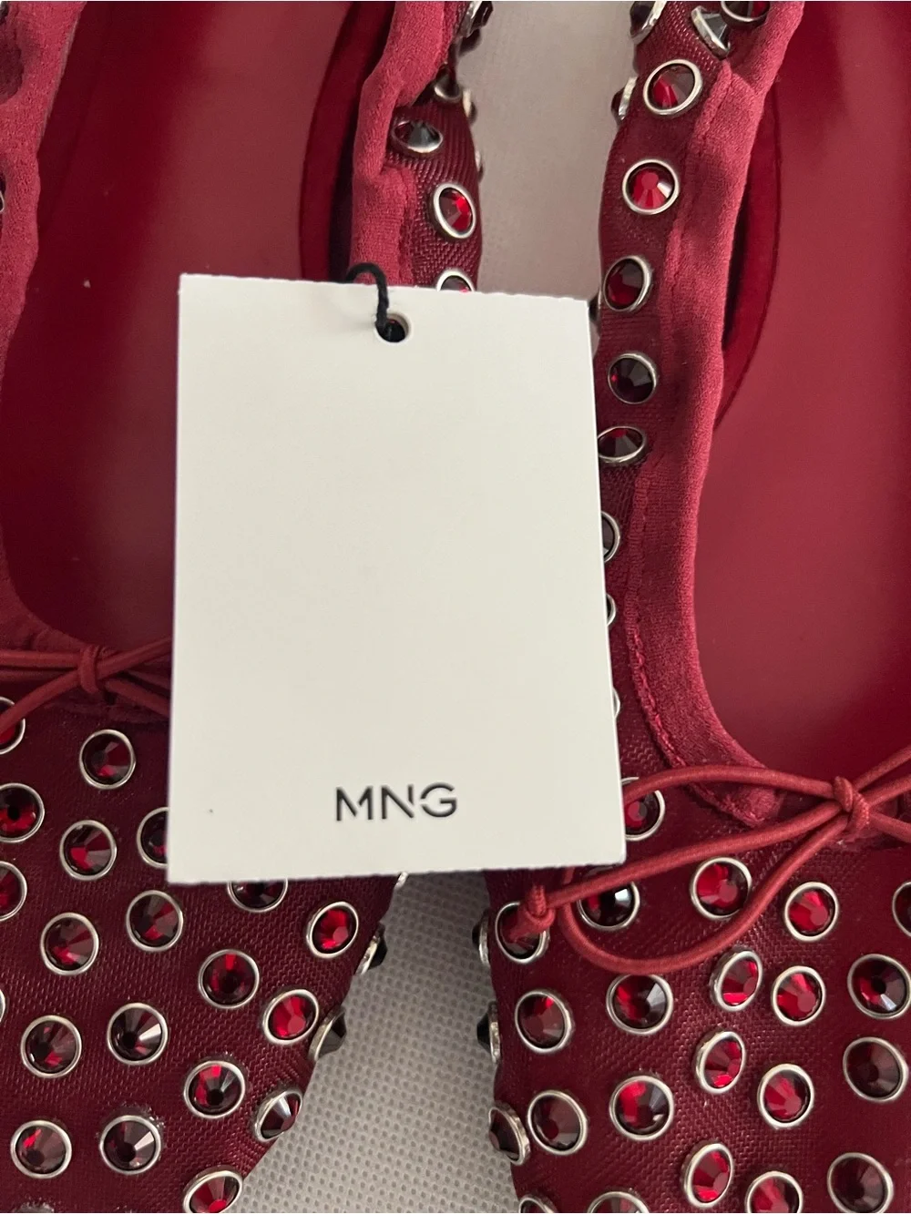 Mango burgundy ballet